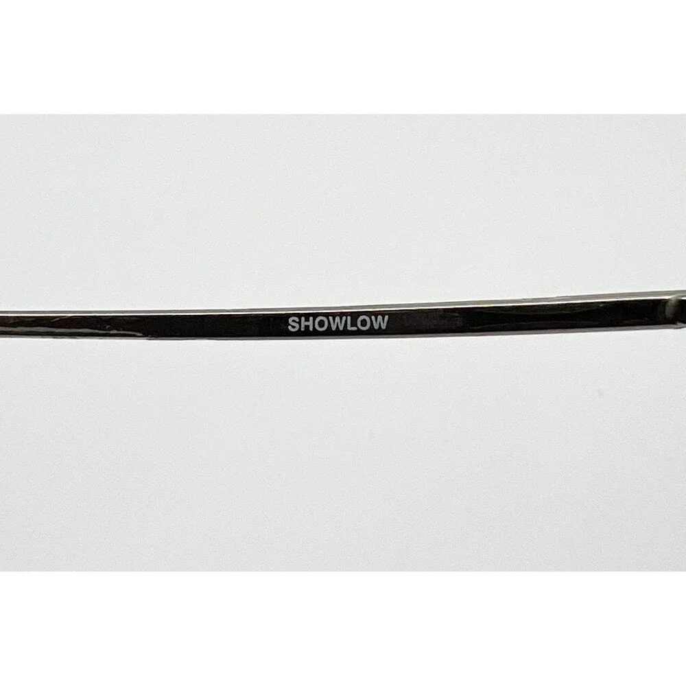 Showlow Eyeglasses Women Lilac Metal Rectangle Full Rim 51-18-130